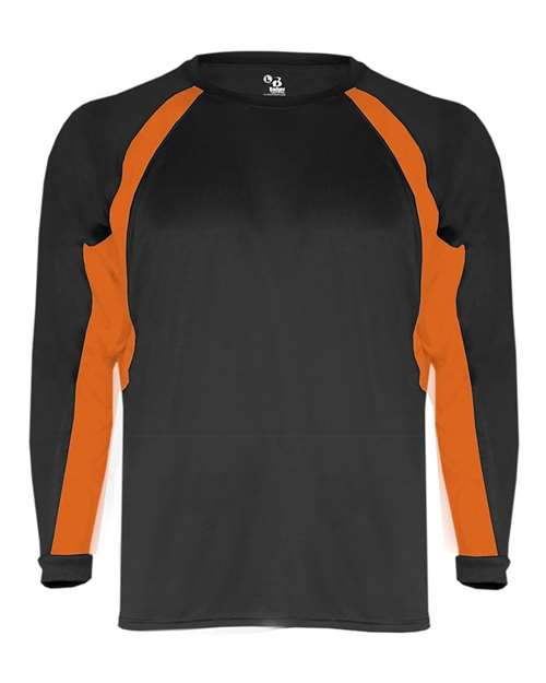 Badger 2154 Youth B-Core Hook Long Sleeve T-Shirt
