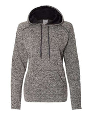 J. America 8616 Women’s Cosmic Fleece Hooded Sweatshirt