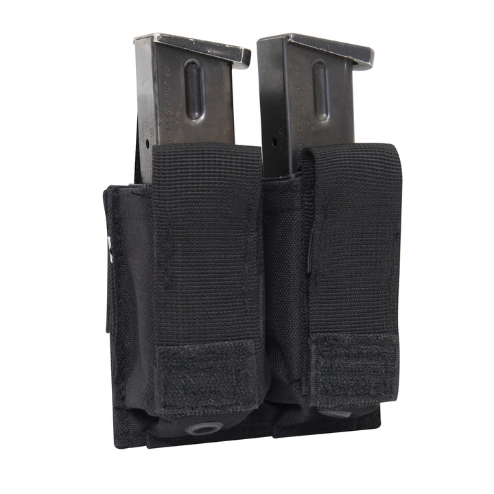 Rothco MOLLE Double Pistol Mag Pouch With Insert