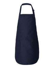 Q-Tees Q4350 Full-Length Apron with Pockets