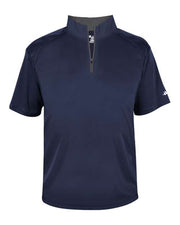 Badger 4199 Men's B-Core Short Sleeve Quarter-Zip