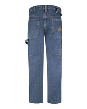 Bulwark PEJ8 Men's Flame Resistant Pre-Washed Denim Dungaree