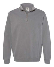 Comfort Colors 1580 Unisex Garment-Dyed Quarter-Zip Sweatshirt