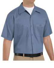 Red Kap SC40T Men's Tall Cotton Short Sleeve Uniform Shirt