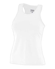 Augusta Sportswear 1202 Women's Solid Racerback Tank Top