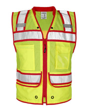Kishigo S5042-5046 Men's Color Contrast High Performance Surveyors Vest
