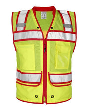 Kishigo S5042-5046 Men's Color Contrast High Performance Surveyors Vest