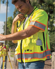 Kishigo S5010-5011 Unisex Professional Surveyors Vest