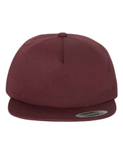 YP Classics 6502 Lightly-Structured Five-Panel Snapback Cap