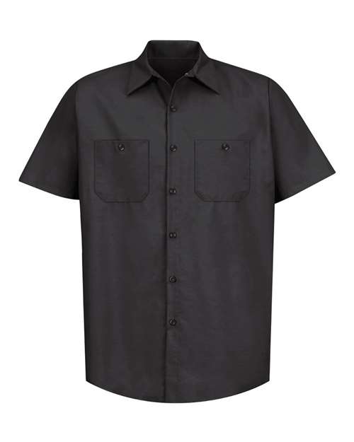 Red Kap SP24T Men's Tall Industrial Short Sleeve Work Shirt