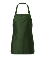 Q-Tees Q4250 Full-Length Apron with Pouch Pocket