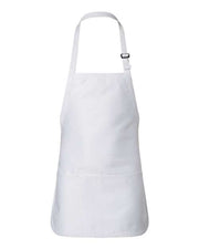 Q-Tees Q4250 Full-Length Apron with Pouch Pocket