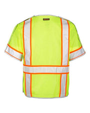Kishigo 1552B Unisex Premium Brilliant Series® Breakaway Class 3 Vest