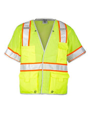 Kishigo 1552B Unisex Premium Brilliant Series® Breakaway Class 3 Vest