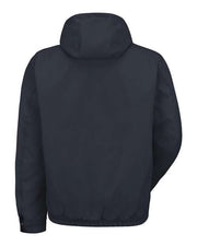 Red Kap JD20 Men's Blended Duck Zip-Front Hooded Jacket