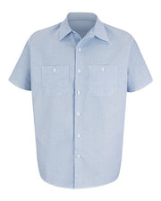 Red Kap SL20T Men's Tall Industrial Stripe Work Shirt