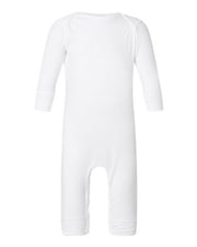 Rabbit Skins 4412 Infant Long Legged Baby Rib Bodysuit