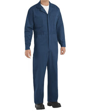 Red Kap CC16T Men's Tall Button-Front Cotton Coverall