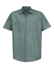 Red Kap SP24T Men's Tall Industrial Short Sleeve Work Shirt