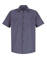 Red Kap SP20T Men's Tall Premium Short Sleeve Work Shirt