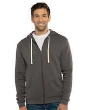 Next Level 9602 Unisex Santa Barbara Full-Zip Hooded Sweatshirt