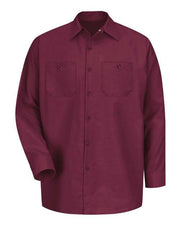 Red Kap SP14T Men's Tall Industrial Long Sleeve Work Shirt