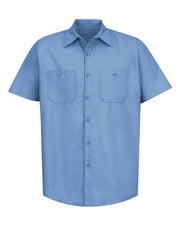 Red Kap SP24T Men's Tall Industrial Short Sleeve Work Shirt