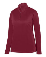 Augusta Sportswear 5509 Women's Wicking Fleece Quarter-Zip Pullover