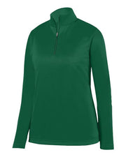 Augusta Sportswear 5509 Women's Wicking Fleece Quarter-Zip Pullover