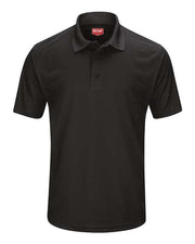 Red Kap SK96 Men's Short Sleeve Performance Knit Pocketless Core Polo