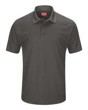 Red Kap SK96 Men's Short Sleeve Performance Knit Pocketless Core Polo