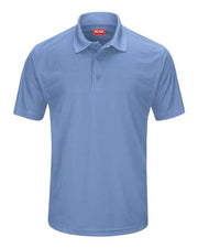 Red Kap SK96 Men's Short Sleeve Performance Knit Pocketless Core Polo