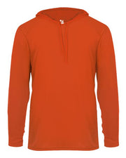 Badger 4105 Unisex B-Core Hooded Long Sleeve T-Shirt