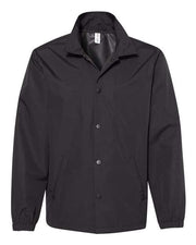 Independent Trading Co. EXP99CNB Men's Water-Resistant Windbreaker Coach’s Jacket