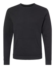 Next Level 9001 Unisex Santa Barbara Pocket Crewneck Sweatshirt