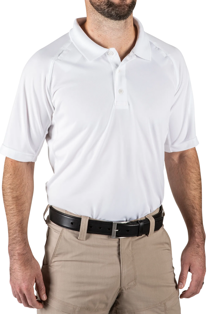 5.11 71049 Performance Short Sleeve Polo in White
