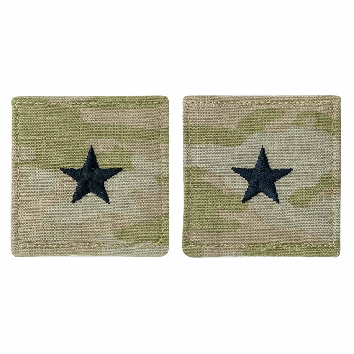 ARMY EMBROIDERED OCP WITH HOOK RANK INSIGNIA: BRIGADIER GENERAL by Vanguard
