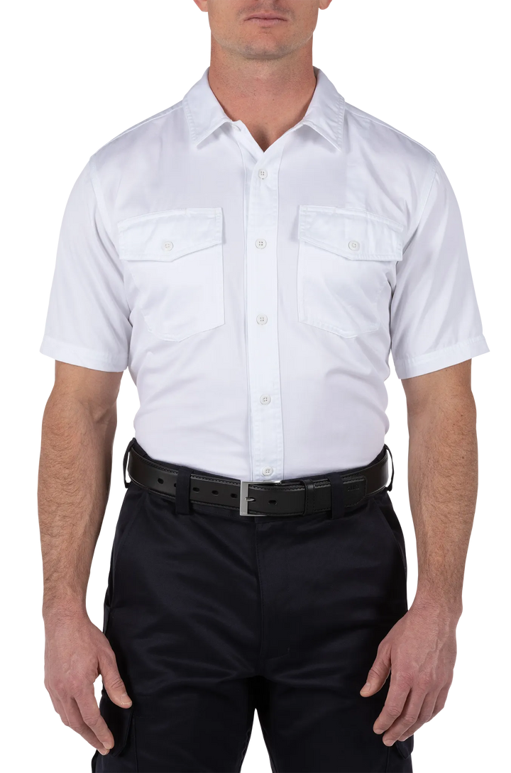 5.11 Company Short Sleeve Station Shirt — White