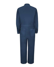 Red Kap CC18EXT Men's Extended Sizes Zip-Front Cotton Coverall