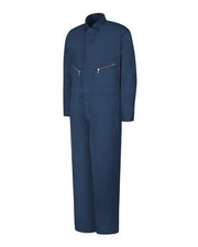 Red Kap CC18EXT Men's Extended Sizes Zip-Front Cotton Coverall