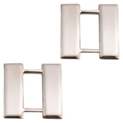 Vanguard Industries MINIATURE COLLAR DEVICE: DOUBLE BAR SILVER