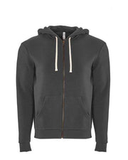 Next Level 9602 Unisex Santa Barbara Full-Zip Hooded Sweatshirt