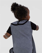 Rabbit Skins 1004 Infant Contrast Trim Premium Jersey Bib