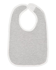 Rabbit Skins 1004 Infant Contrast Trim Premium Jersey Bib