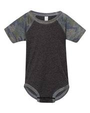 Rabbit Skins 4430 Infant Baseball Fine Jersey Bodysuit