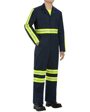 Red Kap CT10EN Men's Enhanced Visibility Action Back Coverall