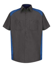 Red Kap SP28 Men's Short Sleeve Motorsports Shirt