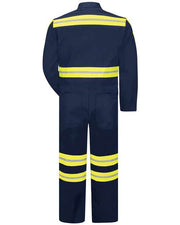 Red Kap CT10EN Men's Enhanced Visibility Action Back Coverall
