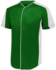 Augusta Sportswear 1655 Men's Full Button Baseball Jersey