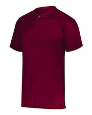 Augusta Sportswear 1566 Youth Attain Two-Button Jersey